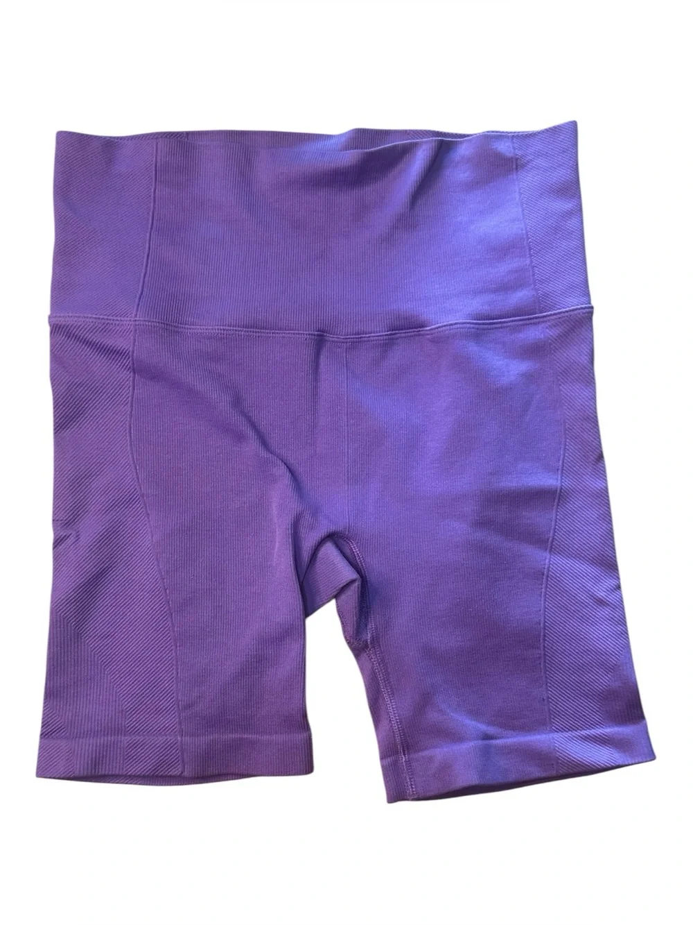 All in Motion Women’s M Purple Seamless High Rise Biker Shorts Yoga Workout